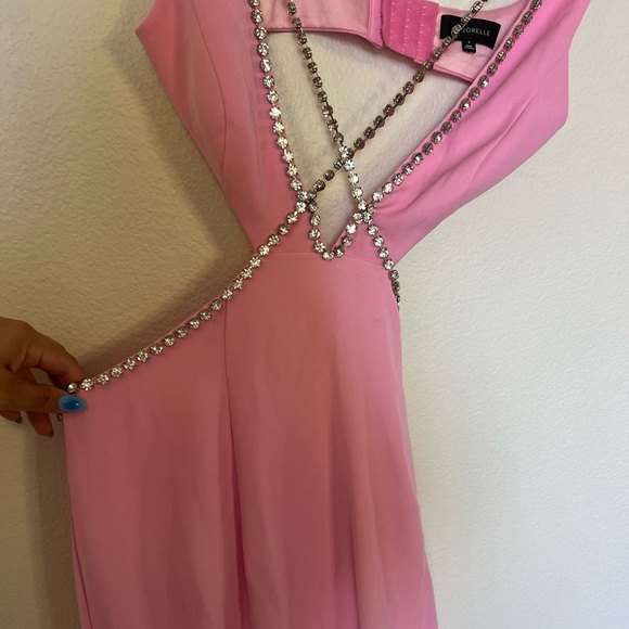 Majorelle Matteson Maxi Backless Dress in Bubblegum Pink - Picture 7 of 8